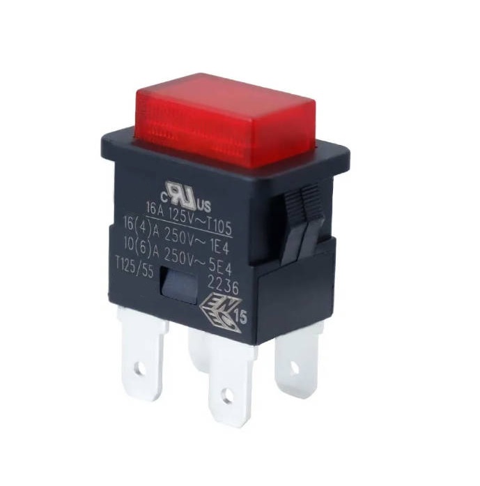 Dpst Push Button Switch with Backlight