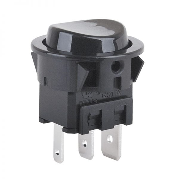 On Ff On Round Rocker Switch